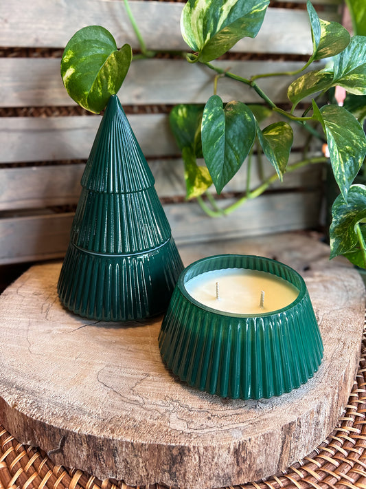 [PRE-ORDER] Holiday Scented Soy Candle | Limited Edition Christmas Tree Candle | 8.5 oz