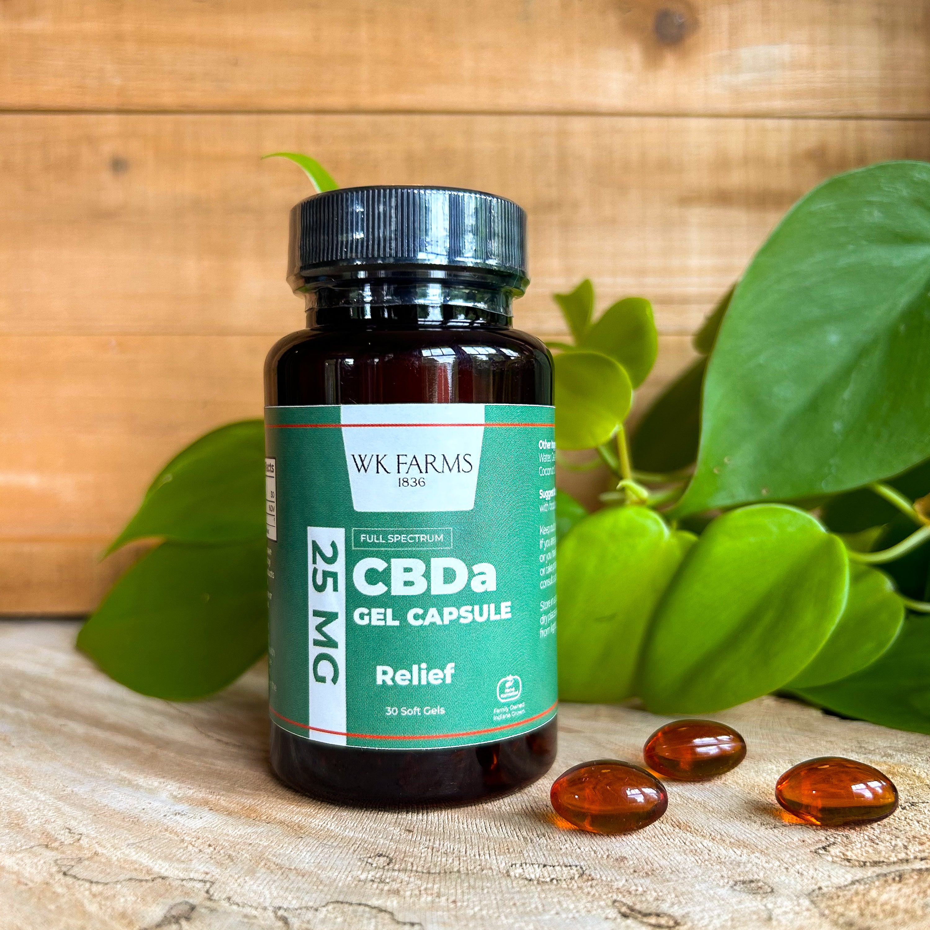 CBDa Relief Gel Capsules – Coal Creek Creations